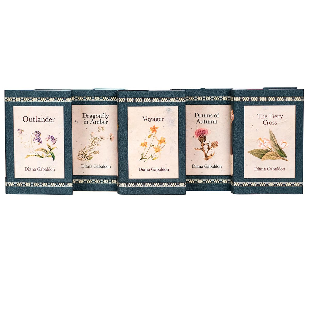 Juniper Books OUTLANDER - 9-VOLUME HARDCOVER BOOK SET CUSTOM COVER DESIGN & ART COVER PRINTS - AUTHOR DIANA GABALDON