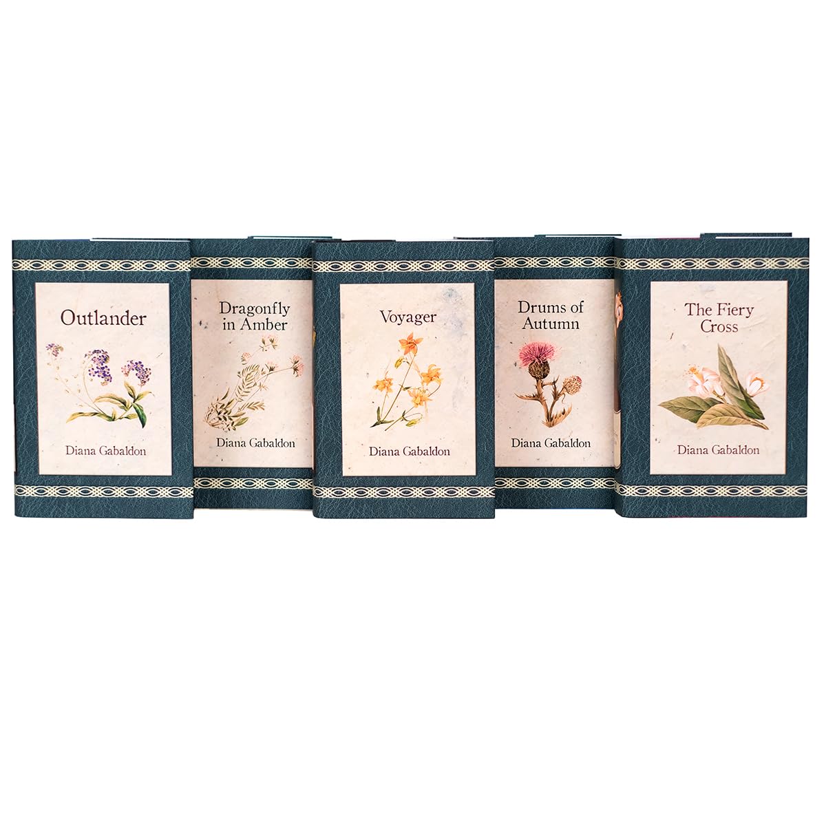 Juniper Books OUTLANDER - 9-VOLUME HARDCOVER BOOK SET CUSTOM COVER DESIGN & ART COVER PRINTS - AUTHOR DIANA GABALDON