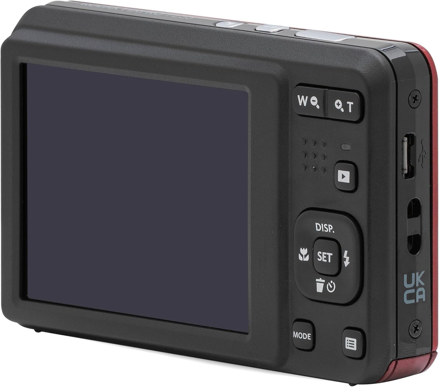 Kodak PIXPRO FZ55 Red 16MP Digital Camera 5X Optical Zoom 28mm Wide Angle 1080P Full HD Video 2.7' LCD Camera + 64GB Card and Reader + Case + Memory Wallet + Tripod + Cleaning Bundle