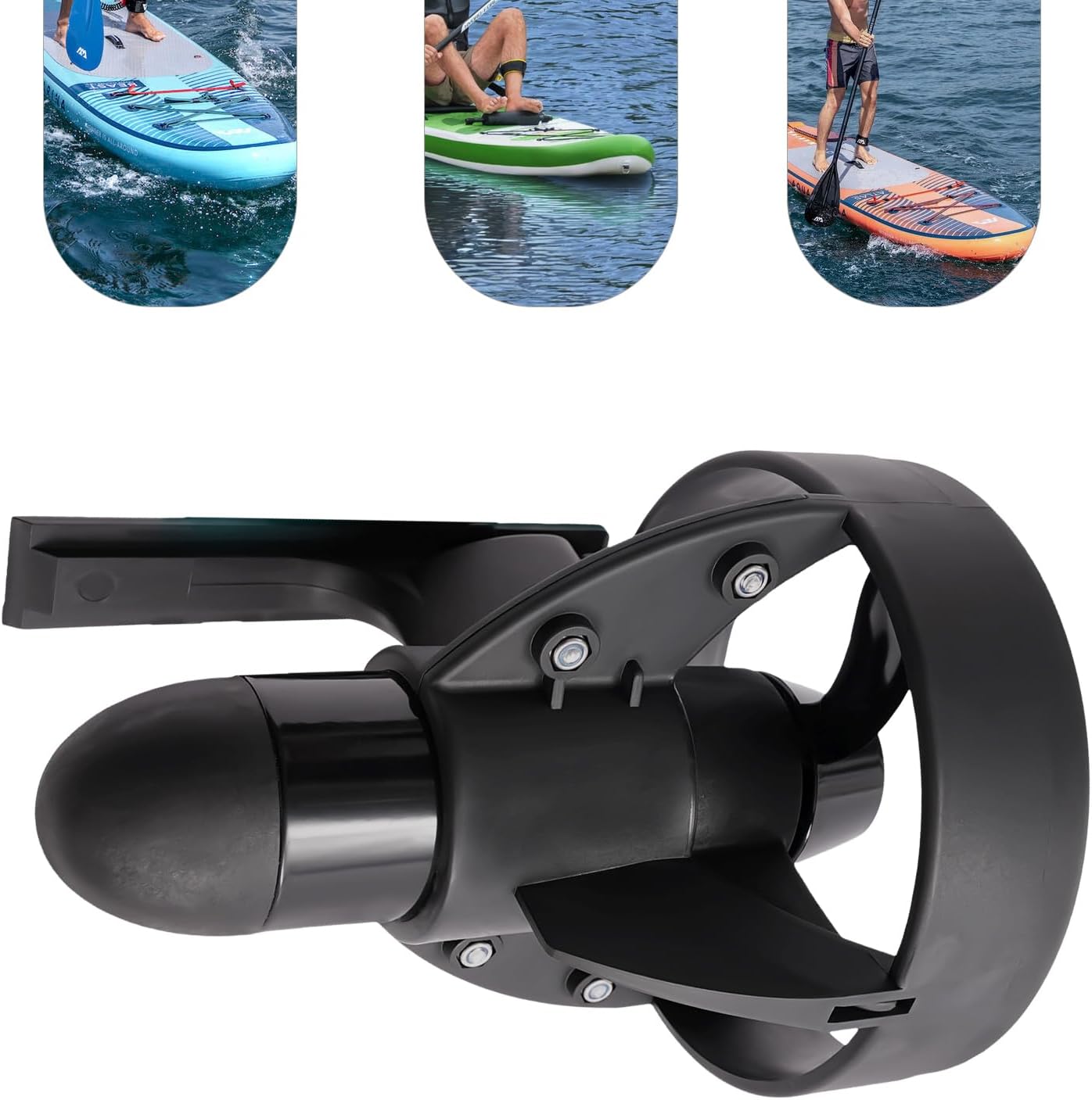 Underwater Thruster Underwater Scooter Electric Fin Stand Up Paddle Board 12V Sea Scooter for Paddleboard, Fishing Board, Surfboard, Max. Thrust: Within 1102.31 lbs