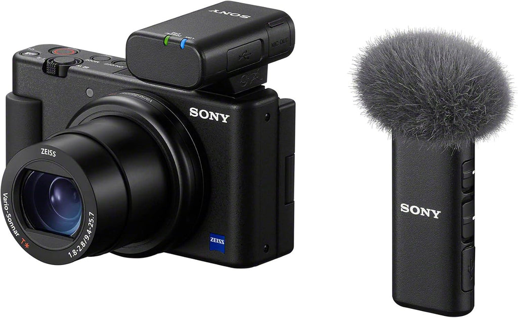 Sony Digital Bluetooth Wireless Microphone ECMW2BT (Black), Small