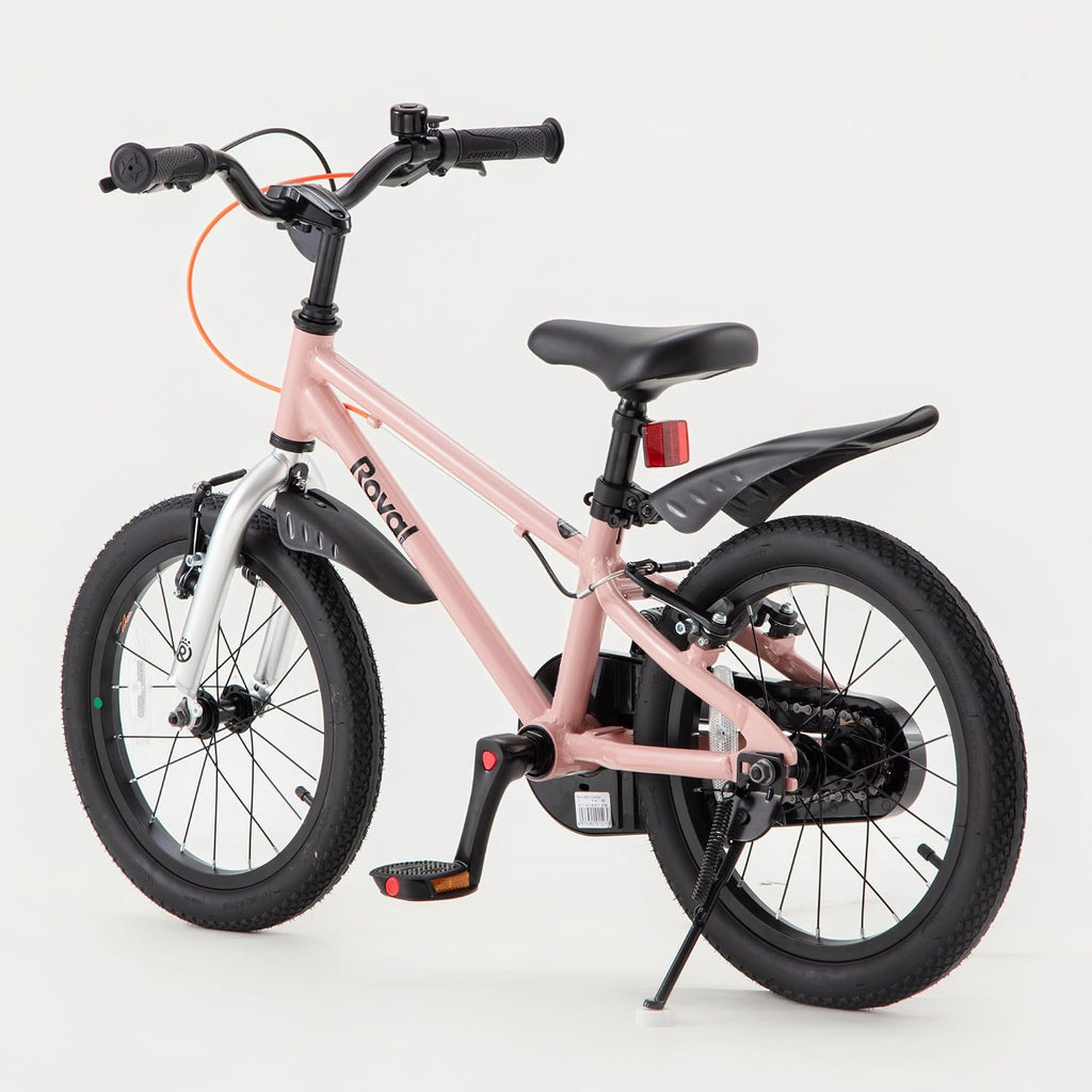 RoyalBaby EZ Fride Kids Bike 16 18 20 Inch, Lightweight Aluminum 2-in-1 Balance to Pedal Bike with One-Key Switch for Boys Girls Ages 4+