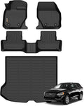Binmotor-All Weather Car Floor Mats & Cargo Liner for Volvo XC60 2010-2017, TPE Liners Cargo Trunk Mat for Volvo XC60 Accessories