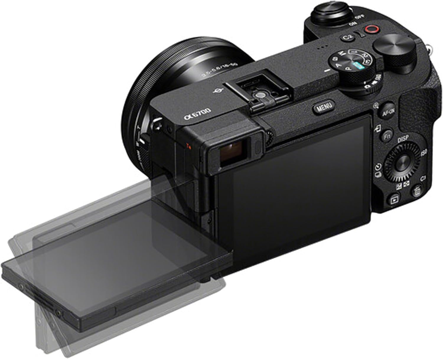 Sony a6700 Mirrorless Camera with 16-50mm Lens + 64GB Memory,Wireless Lavalier Microphones, 126 LED Light, Filters,Case, Tripod, and More (34pc Bundle)