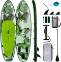 Inflatable Paddle Board 11'6/10'6 Paddle Board - All-Around SUP Board for Adults & Beginners, Stand Up Paddle Board with Complete Accessory Kit for Lake, River, Ocean