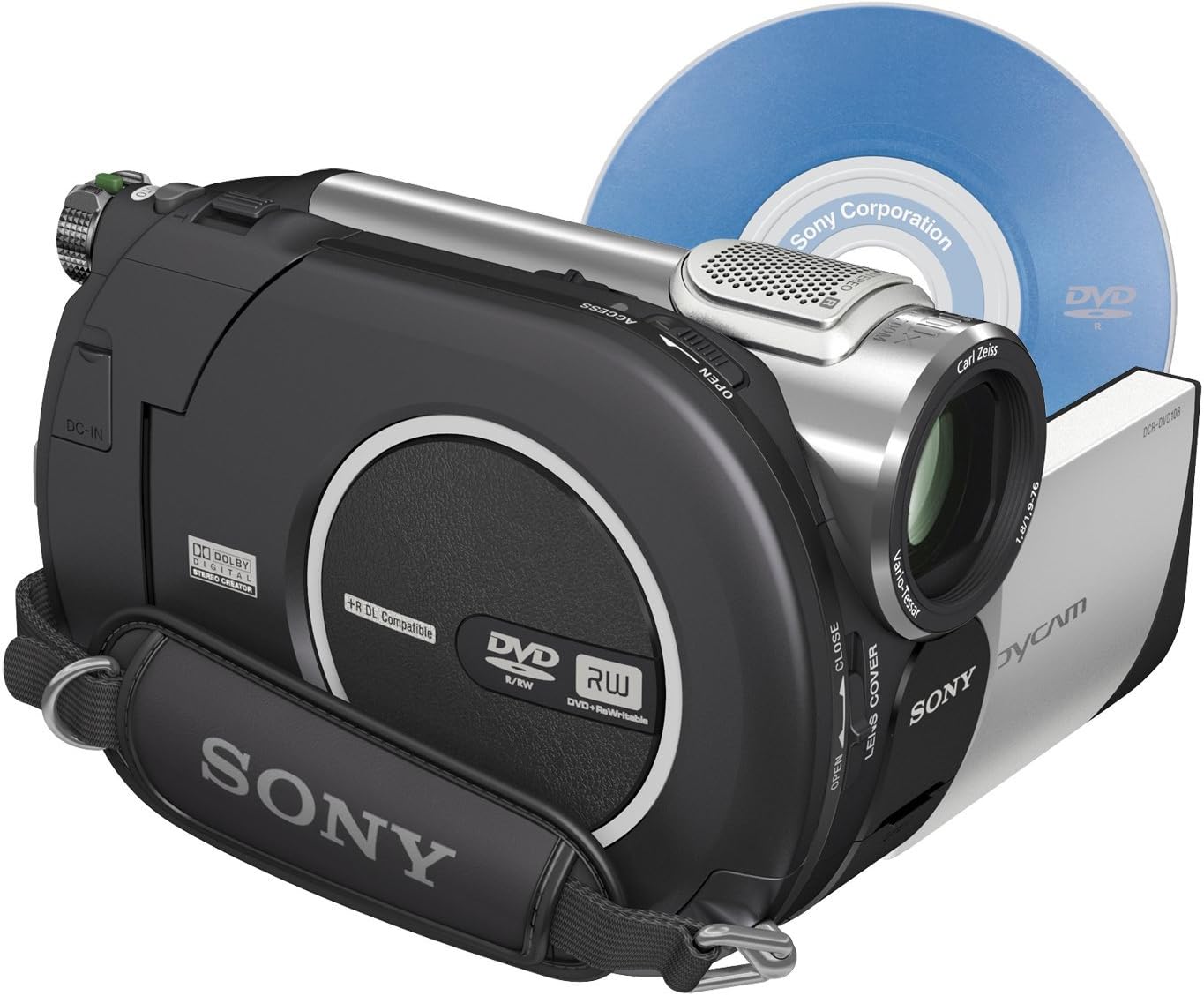 Sony DCR-DVD108 DVD Handycam Camcorder with 40x Optical Zoom (Renewed)