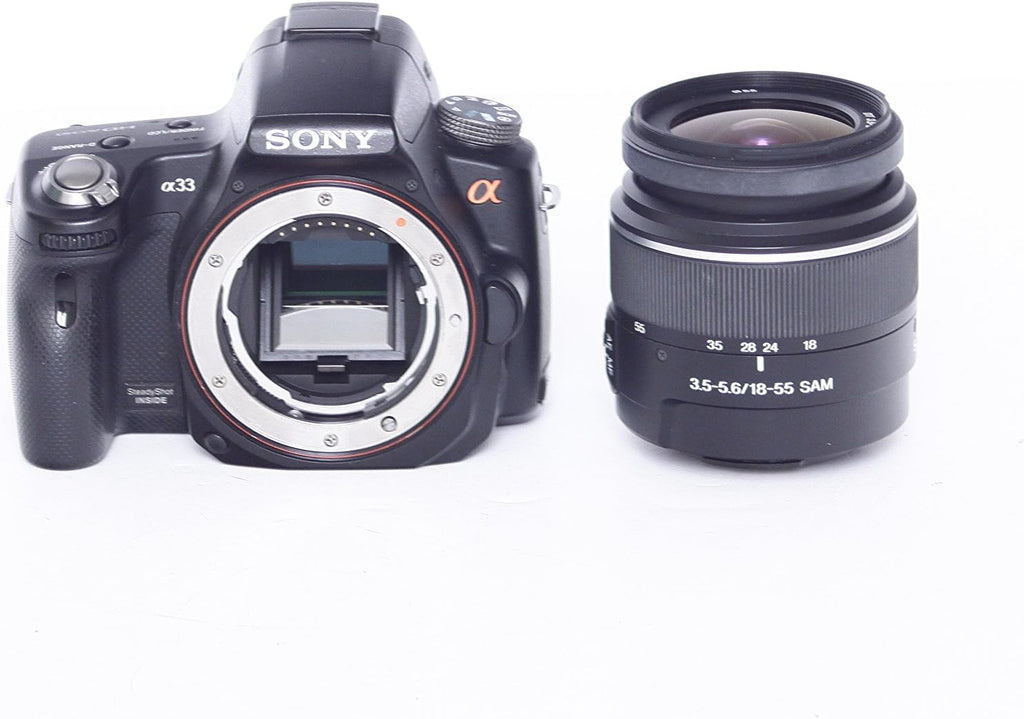 Sony Alpha SLT-A33 Digital Camera with Translucent Mirror Technology and 3D Sweep Panorama (Camera Body only) (Black)