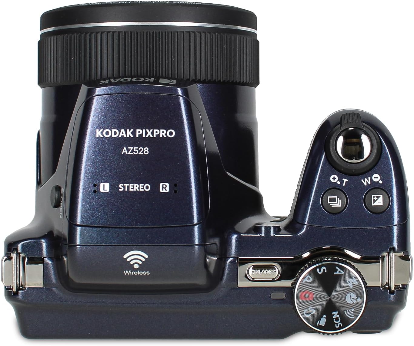 Kodak Pixpro AZ528 Digital Camera (Blue) Bundle Including: 2X 32 GB Memory Card, Medium Case, Filter Kit, Card Reader, Hand Strap, Card Wallet, Hand Strap, Flexible Tripod