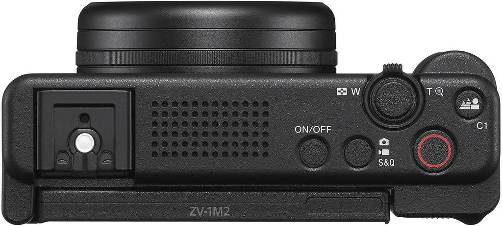 Sony ZV-1 II Compact Vlogging Camera (ILCZV-1M2/B) – 20.1 MP 1″ Sensor, 18–50 mm Wide-Angle Zoom, 4K Video w/ 64GB Card, NP-BX1 Battery, Card Reader, LED Light, Soft Bag and More