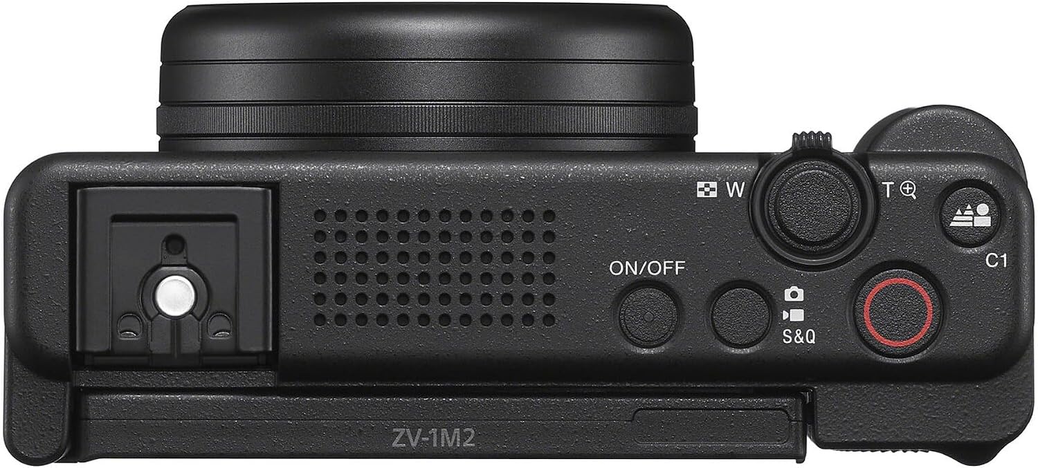 Sony ZV-1 II Vlog Camera for Content Creators and Vloggers (Black) (ZV-1M2/B) + 64GB Memory Card + Card Reader + Deluxe Soft Bag + Flex Tripod + Memory Wallet + Cleaning Kit (Renewed)