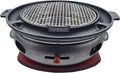 BBQ Barbeque Barbecue Grill, BBQ, Multifunctional Smokeless Charcoal Grill, Household Korean BBQ Grill, Split Design, Easy to Clean (Color : A)
