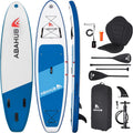 Abahub Inflatable SUP, Wide 10'6' x 31'/34' iSUP, Standup Paddleboard with Adjustable SUP Kayak Paddle, for Yoga, Paddle Board, Kayaking, Surf, Canoe, Fishing