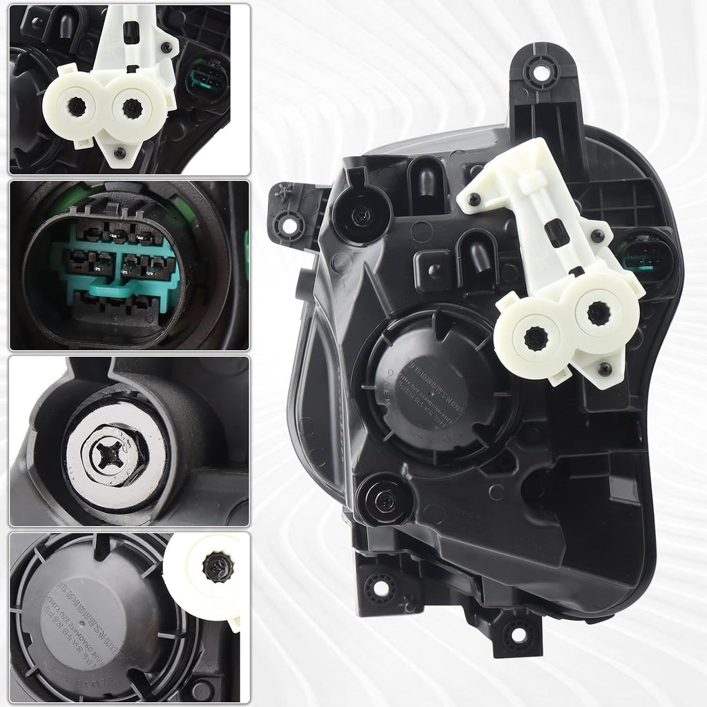 LED Headlight Assembly Compatible with 2022-2026 Hyundai Tucson SE/SEL Models Right Passenger Side 92102-CW150 92102-CW650 HY2503250