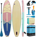 Inflatable Stand Up Paddle Board for Youth and Adults – Wide Sup with Premium Accessories, Blow Up Paddleboard for Surfing, Fishing, Yoga & More