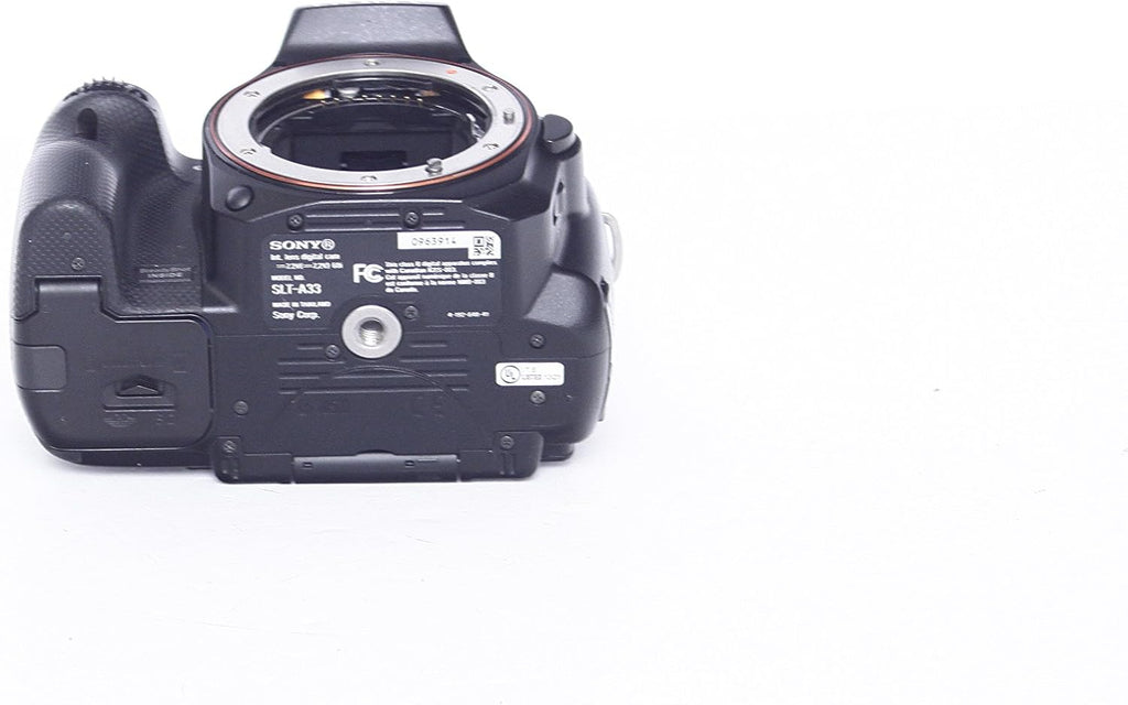 Sony Alpha SLT-A33 Digital Camera with Translucent Mirror Technology and 3D Sweep Panorama (Camera Body only) (Black)