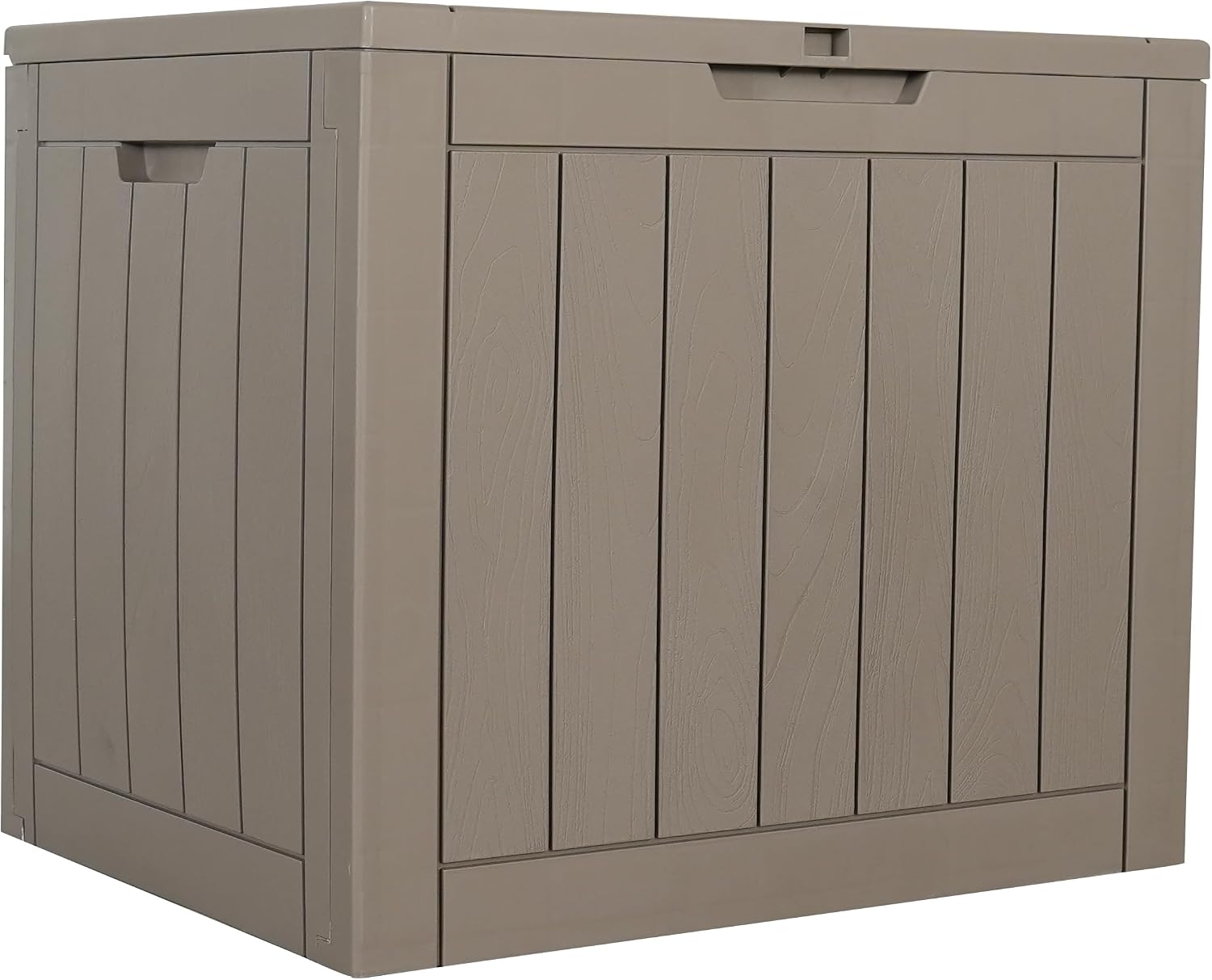 BTEXPERT Set of 5, Indoor Outdoor Storage Box, 30 Gallon Resin Deck Container for Package Delivery Patio Furniture Cushions Garden Tools Pool Sports Equipment UV Resistant Waterproof Lockable