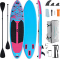 Sweetcrispy Inflatable Stand Up Paddle Board with Premium SUP Paddleboard Accessories,2-in-1 Paddle,Wide Stable Design,Non-Slip Comfort Deck for Adults & Youth of All Skill Levels