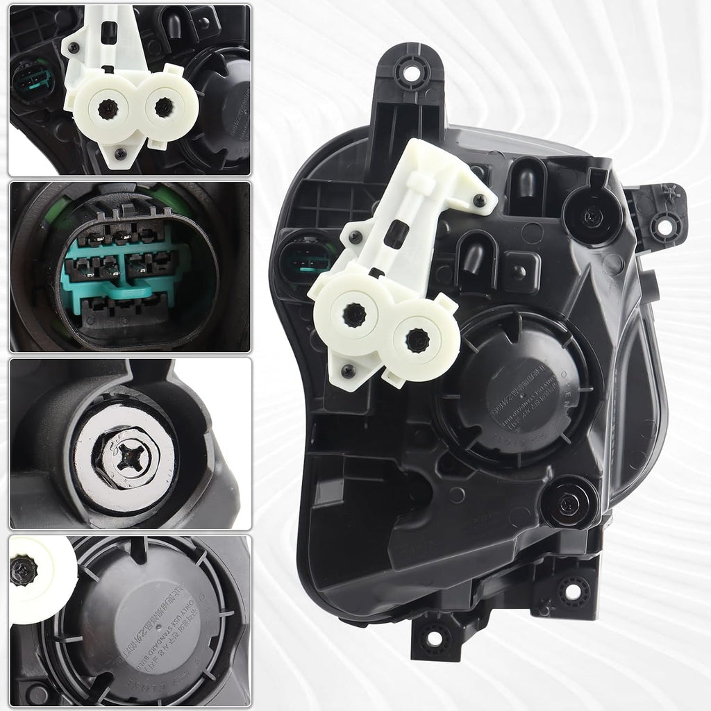 LED Headlight Assembly Compatible with 2022-2026 Hyundai Tucson SE/SEL Models Left Driver Side 92101-CW150 92101-CW650 HY2502250