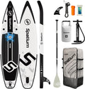 Spatium 11'5'x32' Magnetic Cup Holder Touring Paddle Board Stand Up Paddle Board for Adults,440lb Capacity SUP Board with Camera Mount for Youth & Adults of All Skill Levels