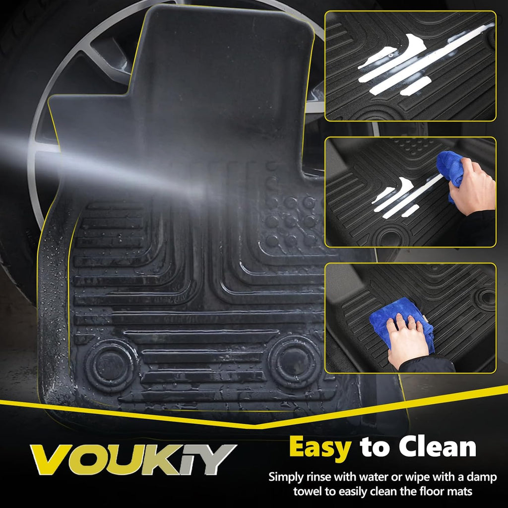 All Weather Car Floor Mats & Cargo Liner Set Fit for X3 2025 2026 Floor Liners Trunk Liner X3 Cargo Mat Accessories Black