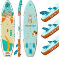 iTAOSTAR Pets 8'×29' / 11'×35' / 11'6'×34'/11'×34' Inflatable Paddle Board, One-Stop Premium SUP Accessories, Extra Wide Paddle Board for More Balance, Tailored Fins for More Fun