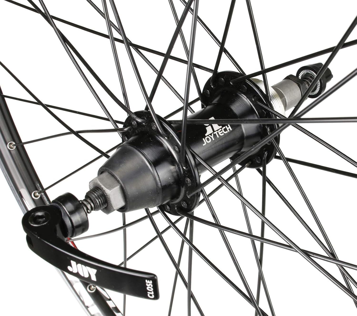 CyclingDeal MTB Bicycle Double Wall Rims 26' Wheelset - Front & Rear Mountain Bike Wheels - Compatible with Shimano MF-TZ500 Freewheel