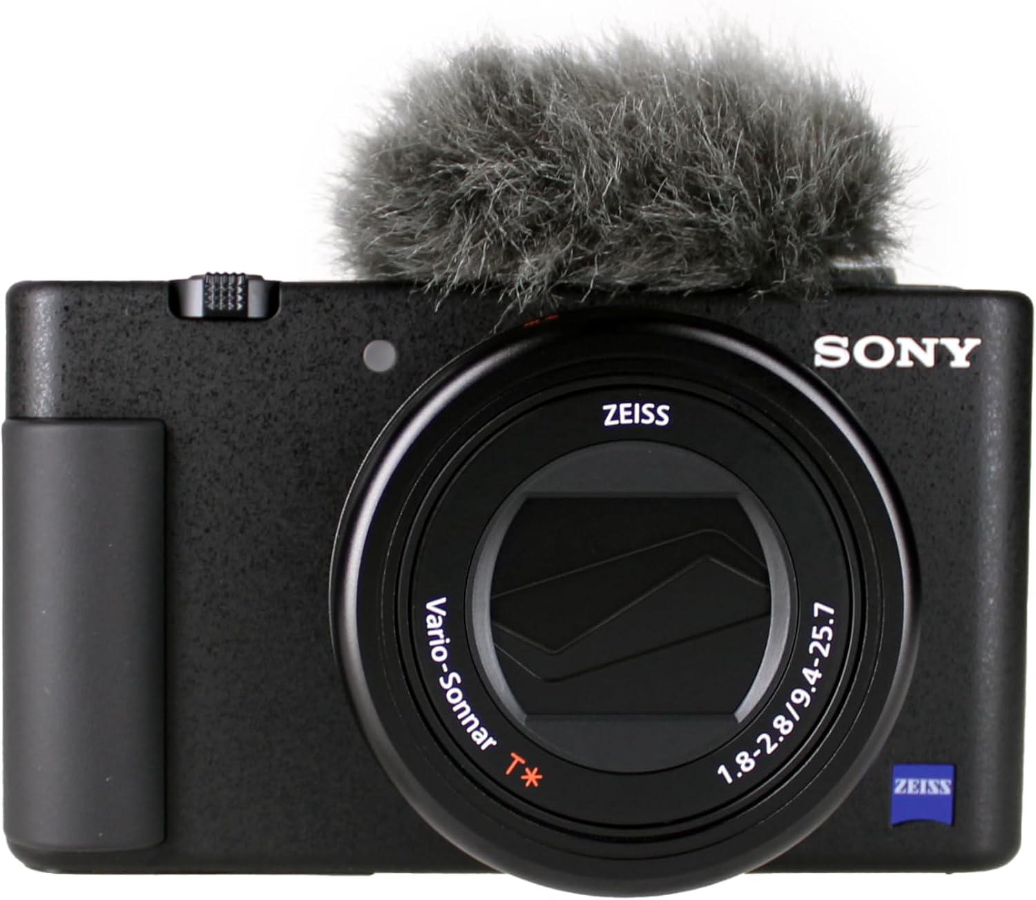 Sony ZV-1 Digital Vlogging Camera Black (DCZV1/B) – 20.1 MP 1' Sensor, 24–70 mm ZEISS Lens, 4K HDR Video, Flip Screen w/ 64GB Card, Photo Software, NP-BX1 Battery, Card Reader, LED Light and More