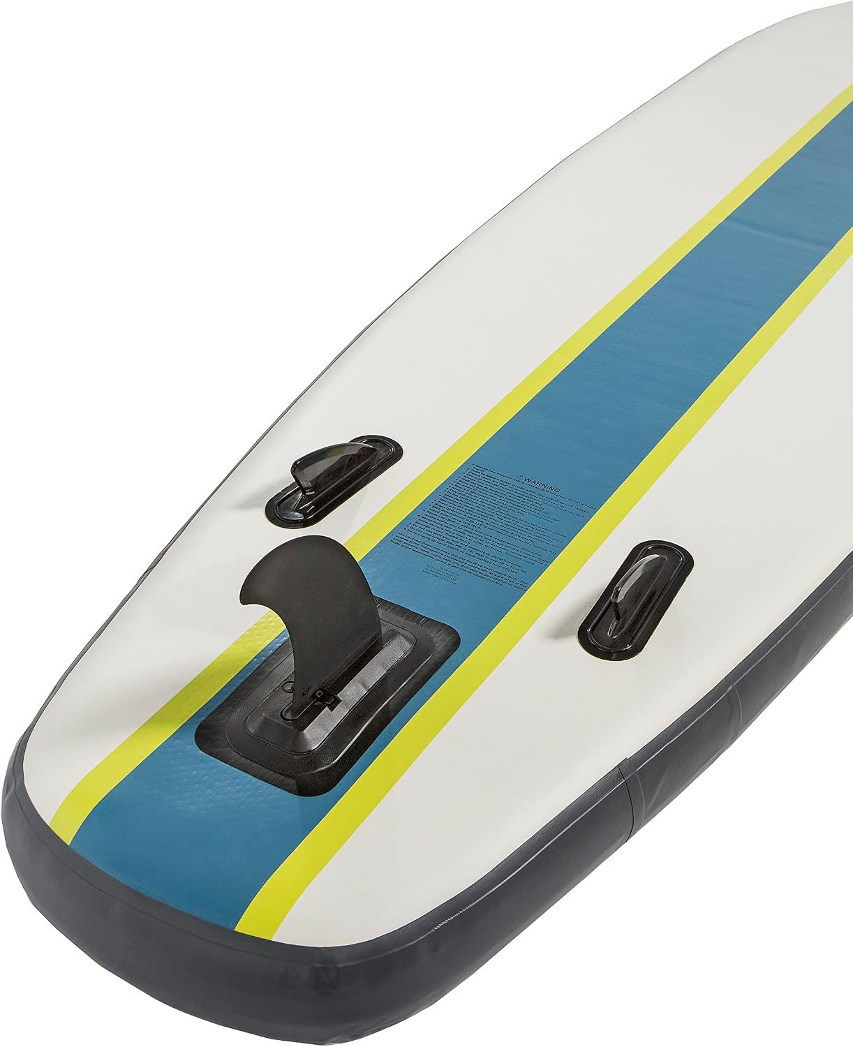 Blue Water Toys Inflatable Crossover Stand Up Paddle Board/Kayak Kit - Pump, Backpack, Coil Leash, Paddles, Detachable Seat, SUP 300 Pound Limit, 10 Feet by 32 Inches
