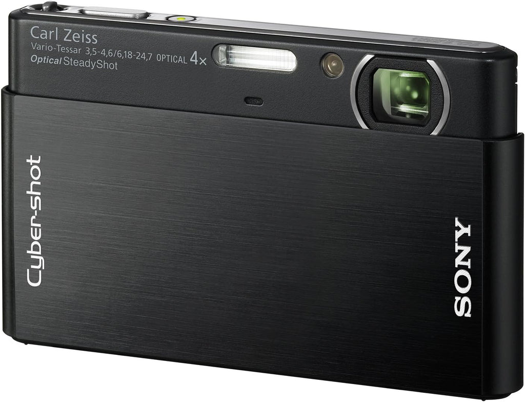 Sony Cybershot DSC-T77 Full HD 1080i, 10.1 MP Digital Camera with 4x Optical Zoom with Super Steady Shot Image Stabilization (Black)