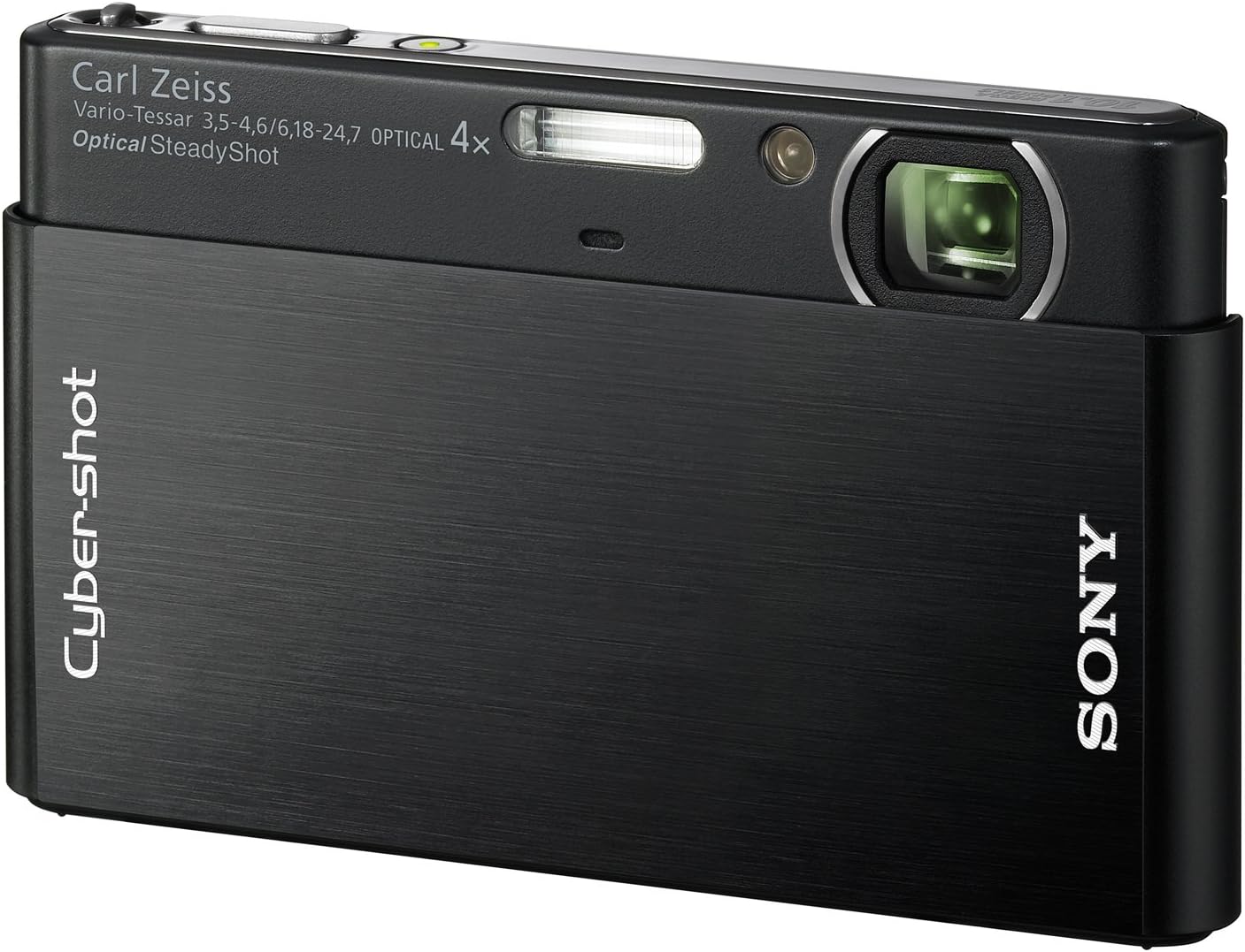 Sony Cybershot DSC-T77 Full HD 1080i, 10.1 MP Digital Camera with 4x Optical Zoom with Super Steady Shot Image Stabilization (Black)