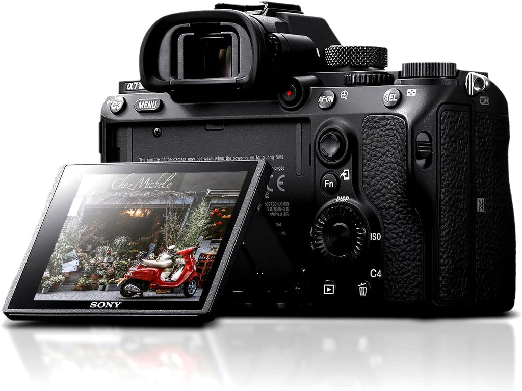 Sony Alpha a7 III Mirrorless Digital Camera (Body Only) (ILCE7M3/B) + 64GB Memory Card + NP-FZ-100 Battery + Corel Photo Software + Case + External Charger + Card Reader + HDMI Cable + More (Renewed)