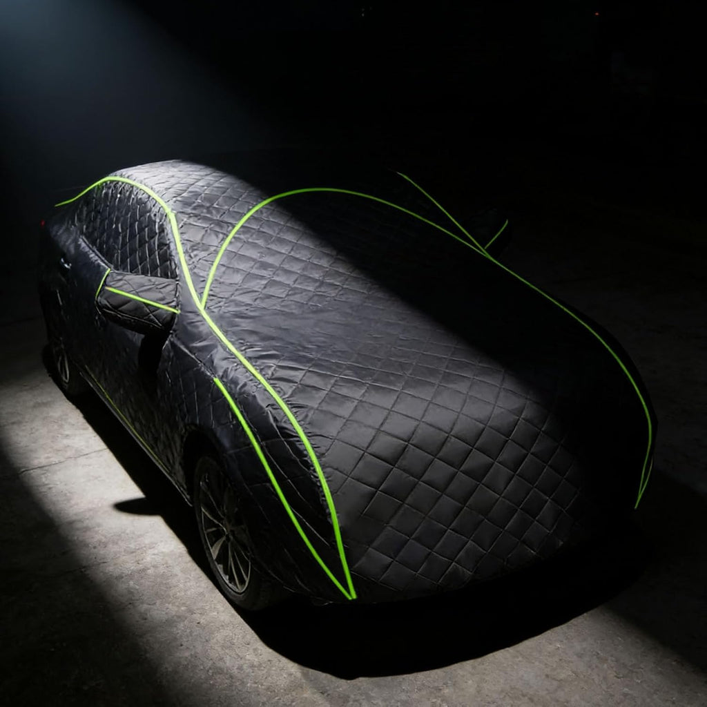 Thickened Cotton Hail Protector Car Cover Outdoor Covers for Golf 5 2003-2009, Breathable All-Weather Anti Hail Car Cover UV-Proof Rain-Proof Scratch-Proof