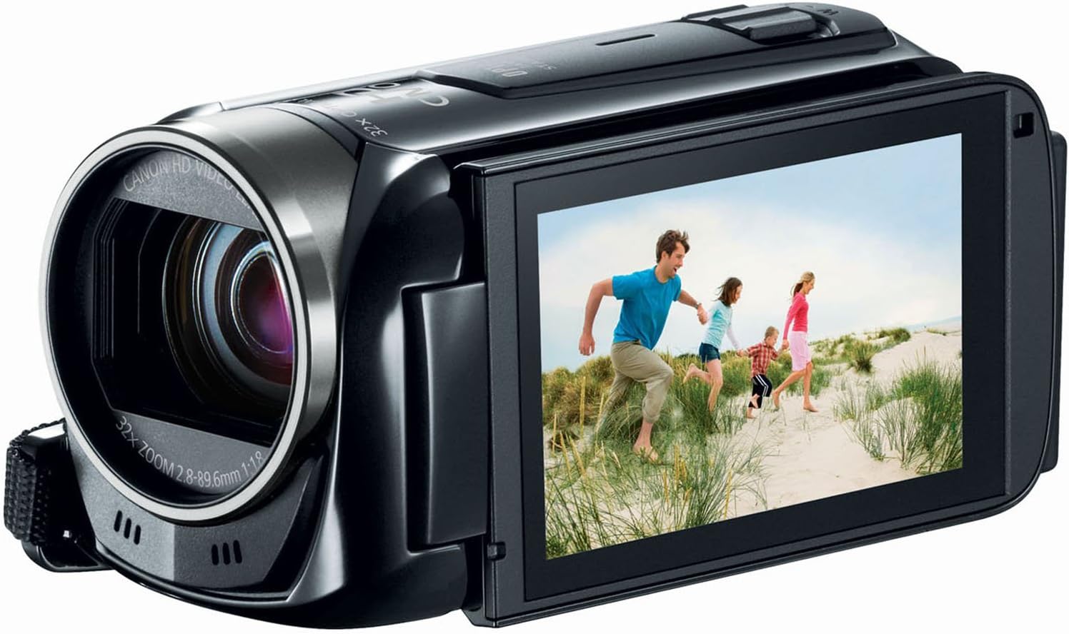 Canon VIXIA HF R500 Digital Camcorder (Black) (Renewed)