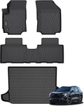 Binmotor-Floor Mats Cargo Liner Set for GMC Terrain 2024-2018,2018-2024 Chevy Equinox, All Weather Car Floor Mats 2024 GMC Terrain/Chevy Equinox Accessories for Terrain