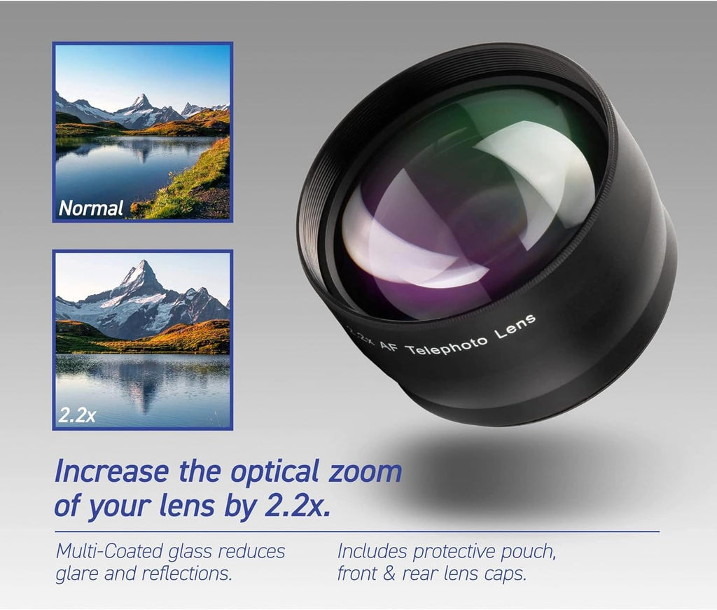 Sony a7 III Full-Frame Interchangeable Lens Camera 24MP 4K w/Sony 28-70mm and 55-210mm f/4.5-6.3 OSS Lenses+420-800mm f/8.3 Telephoto Lens+PRO Accessory Bundle (Renewed)