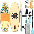 Niphean Inflatable Stand Up Paddle Board with SUP Accessories, Anti-Slip EVA Deck, 10'6'' Inflatable Paddle Boards for Adults & Youth of All Skill Levels