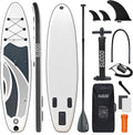 SUDOO Inflatable Stand Up Paddle Board 10'x30 x6 Ultra-Light SUP Stand-Up Paddleboard for Adults & Youth with Backpack, Pump, Paddle, Coil Leash, Triple Fins, Repair Kit