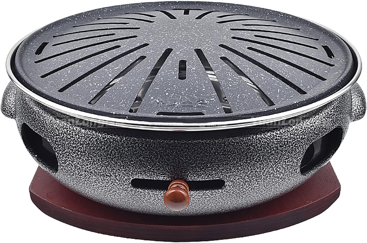 BBQ Barbeque Barbecue Grill, BBQ, Multifunctional Smokeless Charcoal Grill, Household Korean BBQ Grill, Split Design, Easy to Clean (Color : A)