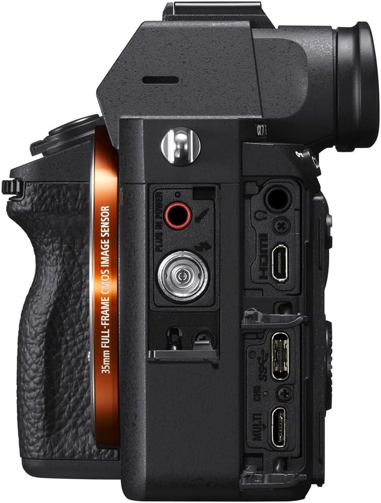 Sony a7III 24.2MP Full Frame Mirrorless Interchangeable Lens Camera | Official USA Partner Model | Body ILCE-7M3 Bundle with 64GB Memory + Flash & Accessories Kit