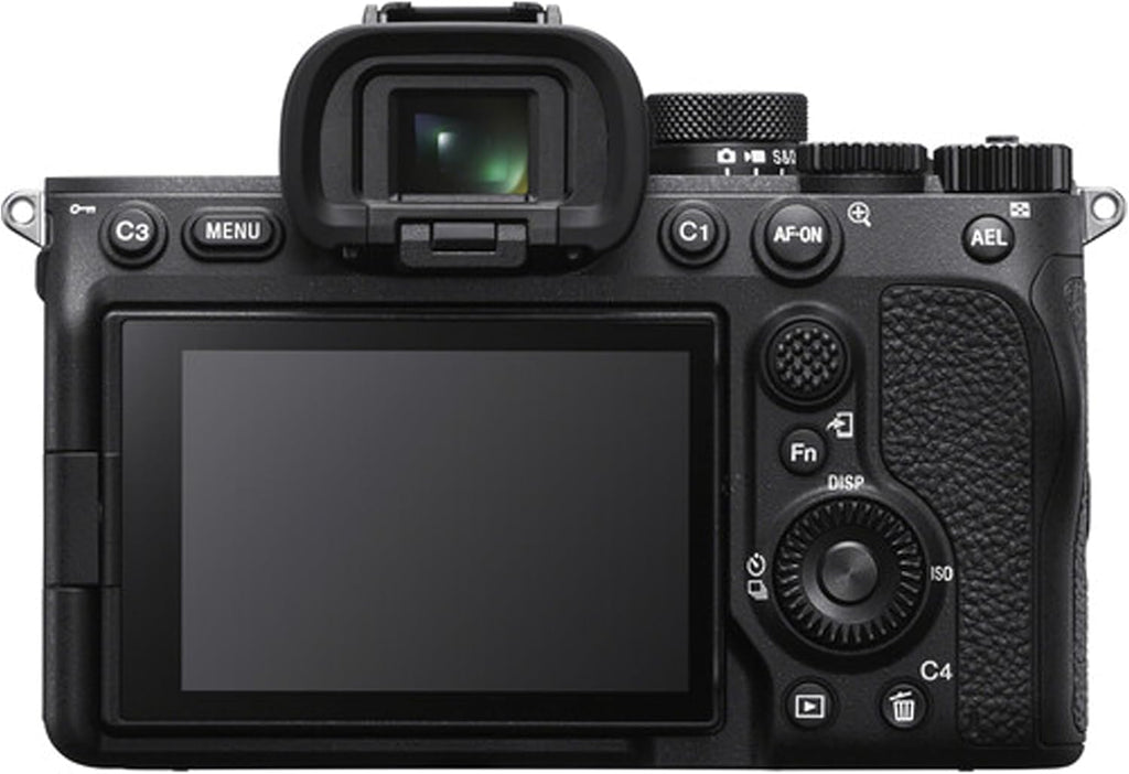 Sony A7 IV Mirrorless Digital Camera 24MP w/ 28-70mm Lens, LED Light, Microphone, 128GB Extrem Speed, U-Grip, Filters, Tripod, Case, Software, & More – Pro Video Bundle (38pc), Black