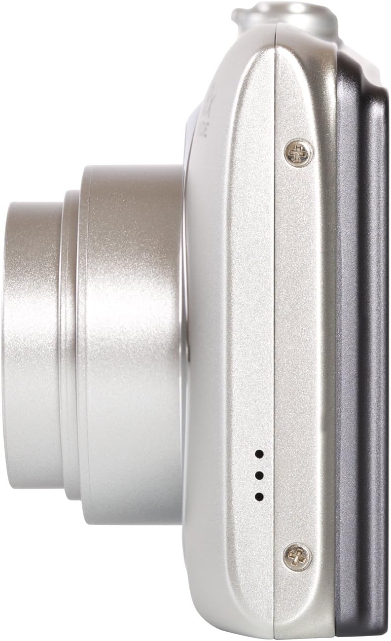 Nikon COOLPIX S3600 20.1 MP Digital Camera with 8x Zoom NIKKOR Lens and 720p HD Video (Silver) (Renewed)