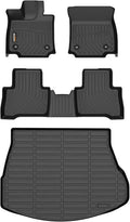 Binmotor-All Weather Car Floor Mats Cargo Liner Set for Lexus NX Hybrid & Plug-in Hybrid 2022-2026 (Only NX350h/ NX450h+)(Cargo Mat for Top Position), Waterproof TPE Car Mats for NX Hybrid Accessories