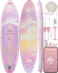 11'6'x35' Inflatable Paddle Board, 450lbs Extra Wide Stand Up Paddleboard for Adults with Premium SUP Accessories Kit & Backpack, Blow Up Kayak Non-Slip Stable Deck Boat for Yoga Fishing Surf
