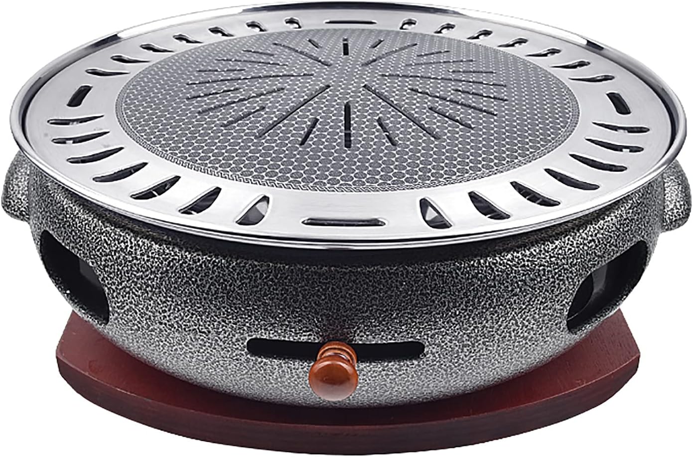 BBQ Barbeque Barbecue Grill, BBQ, Multifunctional Smokeless Charcoal Grill, Household Korean BBQ Grill, Split Design, Easy to Clean (Color : A)