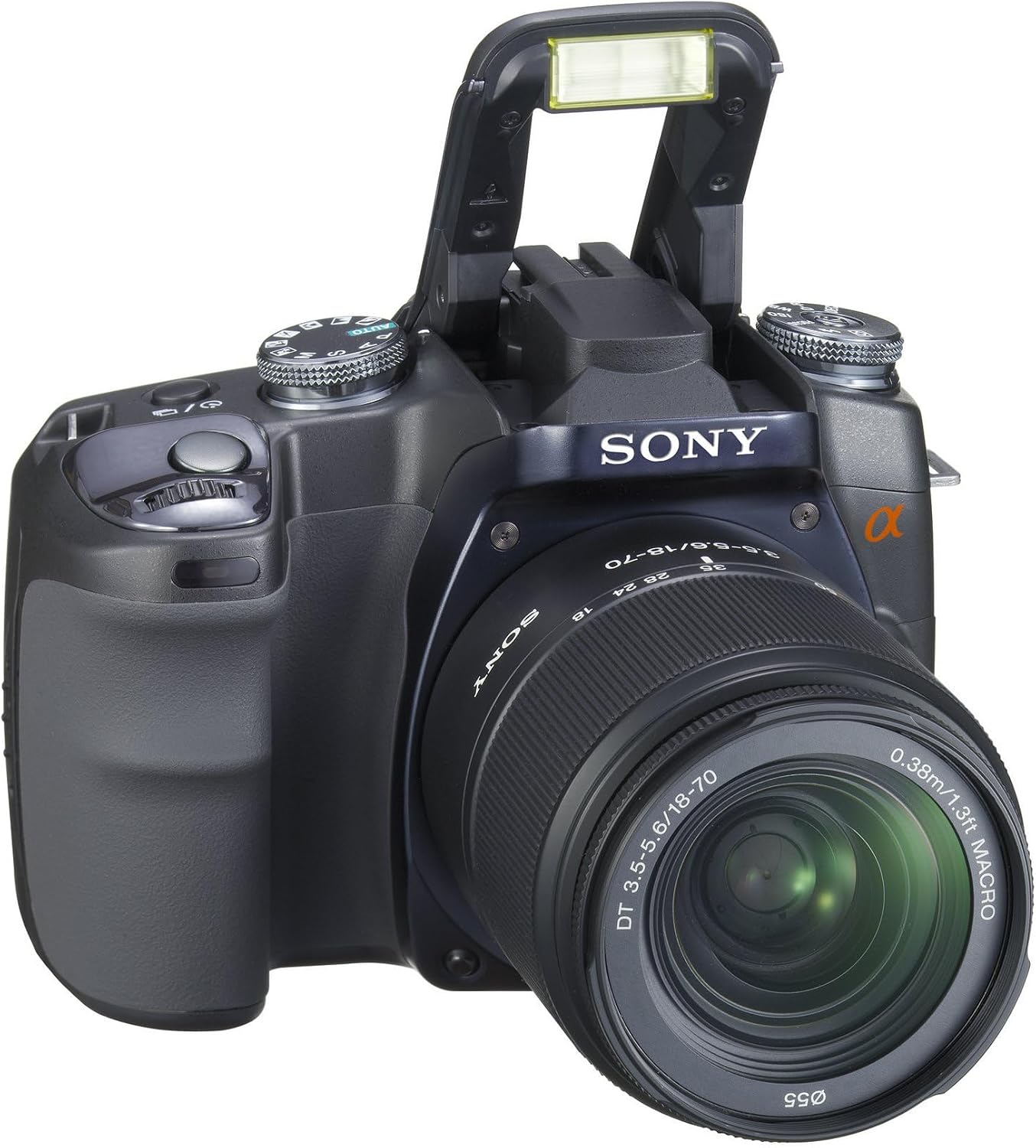 Sony Alpha A100K 10.2MP Digital SLR Camera Kit with 18-70mm f3.5-5.6 Lens