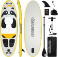 Kids Inflatable Paddle Board, 8ft Panda - Stand Up Paddle Board with Accessories, Durable & Stable Design, Wide Non-Slip Deck, Hand Pump for Youth & Kids