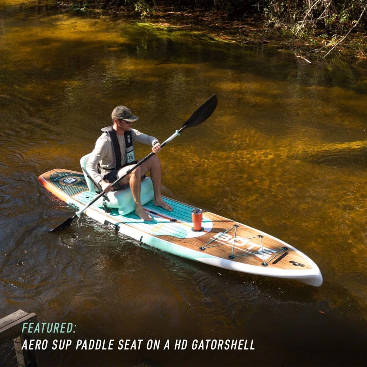 BOTE Aero SUP Paddle Seat Attachable Adjustable Paddle Board Accessory Seafoam One Size