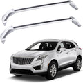 300Lbs Roof Rack Crossbars Compatible with Cadillac XT5 2017 2018 2019 2020 2021 2022 2023 2024 2025 2026, Aluminum Cross Bar for Rooftop Cargo Carrier Luggage Kayak Bicycles Snowboard