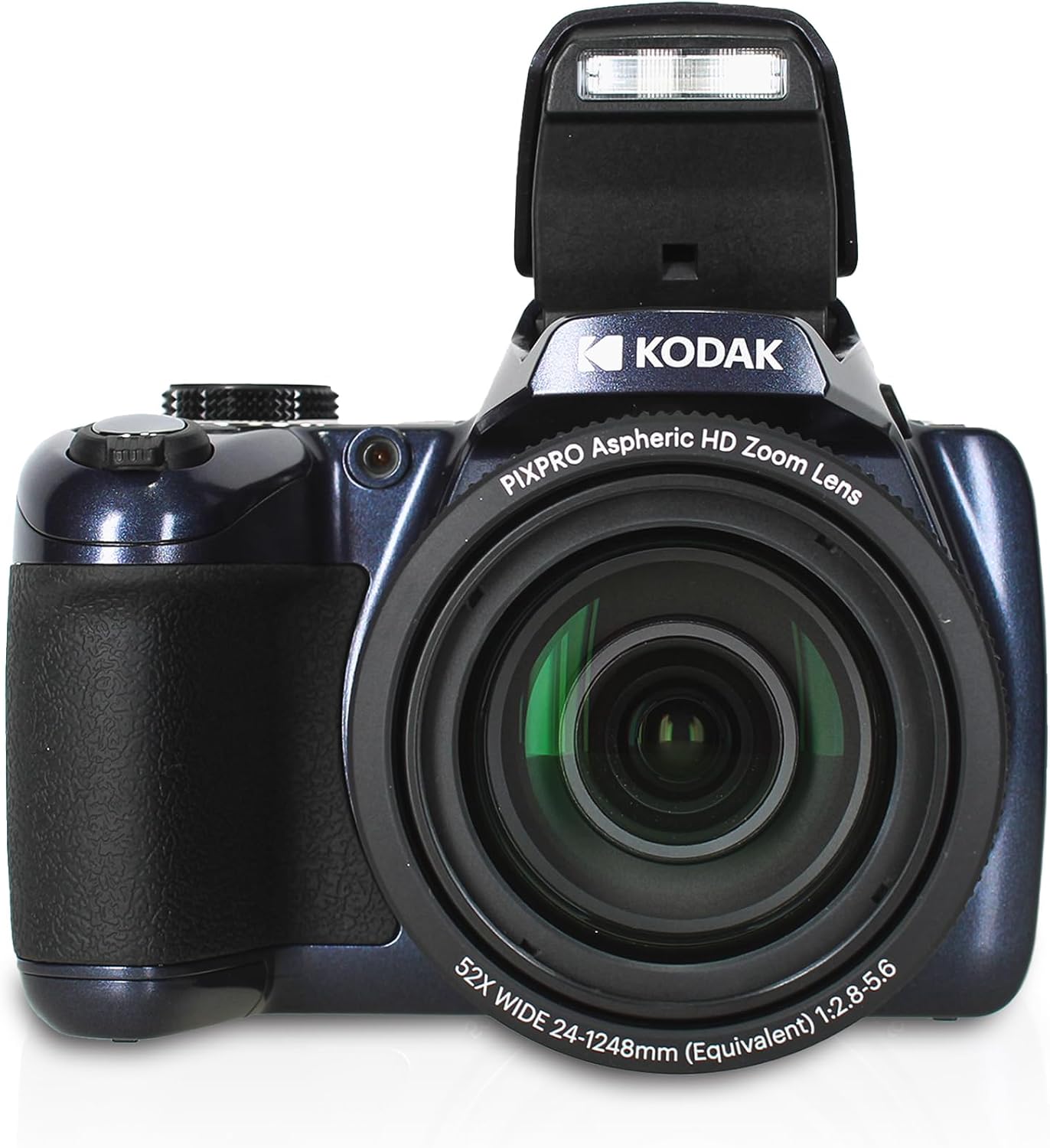 Kodak Pixpro AZ528 Digital Camera (Blue) Bundle Including: 2X 32 GB Memory Card, Medium Case, Filter Kit, Card Reader, Hand Strap, Card Wallet, Hand Strap, Flexible Tripod