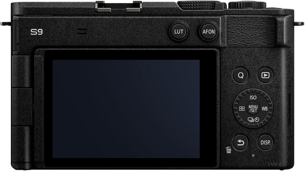 Panasonic LUMIX S9 Mirrorless Camera, 24.2MP Full Frame with Phase Hybrid AF, New Active I.S. Technology - DC-S9BODYK9 (Black)